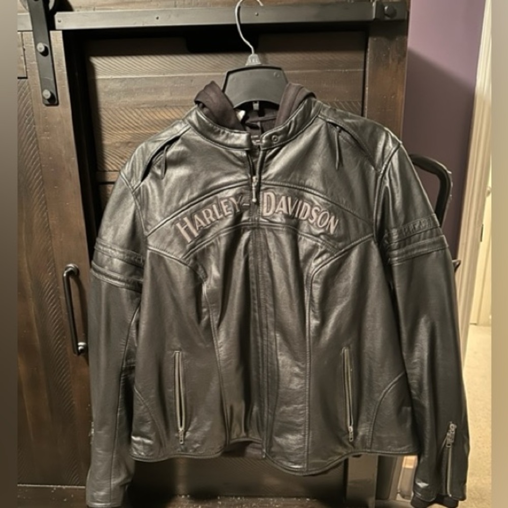 Women's Harley-Davidson Miss Enthusiast 3-in-1 Leather Jacket 98030-12VW